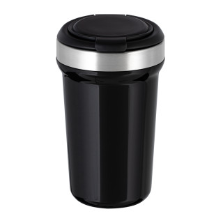 Thermobecher RETUMBLER-myVIVERO, silber, schwarz, schwarz