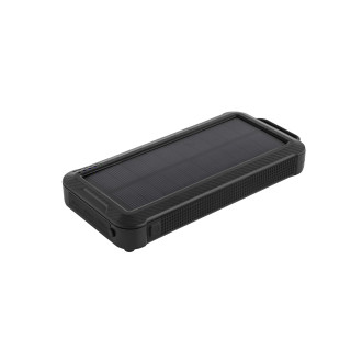 Metmaxx® Solar Powerbank "SolarBank10ProInduction", schwarz