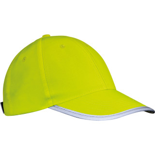 6 Panel Baseballcap für Erwachsene ISABELLA, gelb