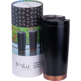 MoLu Trinkbecher La Louvière, schwarz