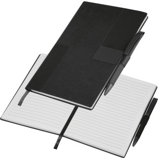 A5 Notizbuch Mersin, schwarz