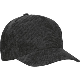 Cord-Cap Notre Dame, schwarz