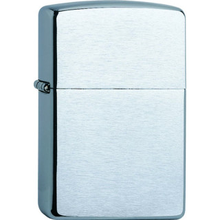 ZIPPO  Benzinfeuerzeug, chrom gebürstet