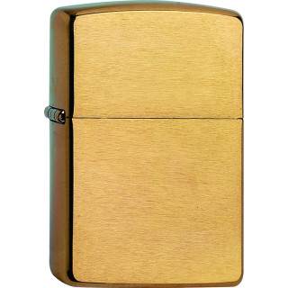 ZIPPO  Benzinfeuerzeug, gold gebürstet