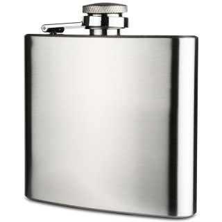 ZORR Flachmann 5OZ/141,5 ml, chrom gebürstet