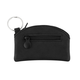 CreativDesign® Schlüsseltasche "Curve Label", schwarz