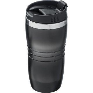 Trinkbecher aus Edelstahl, 450ml, schwarz