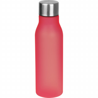 Trinkflasche aus Kunststoff, 550ml, rot