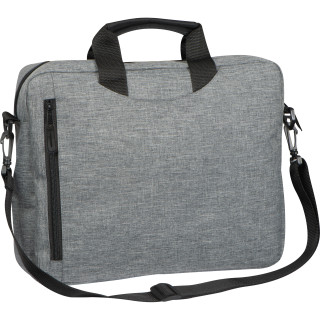 Dokumententasche aus Polyester, grau