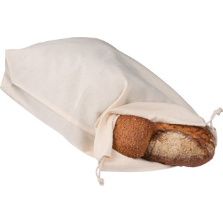 Baumwollsäckchen für Brot, weiss