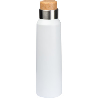 Edelstahlflasche, 500ml, weiss