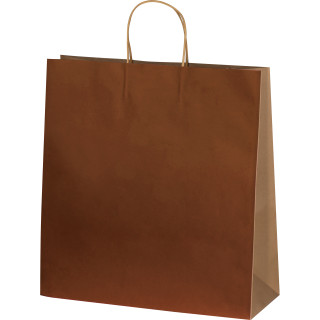 Recycelte Papiertasche groß GUS, braun