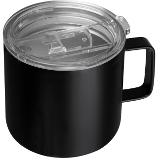 Vakuum Edelstahltasse MAGNUS, schwarz