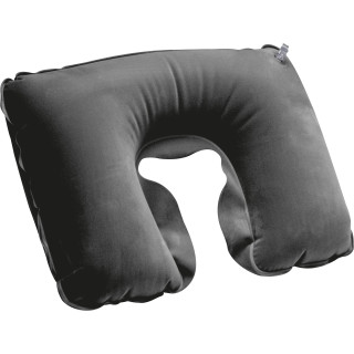 Aufblasbares Nackenkissen mit Etui MARIKA, schwarz