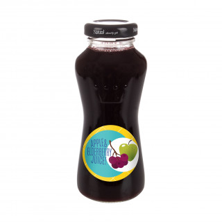 Apfel- und Holunderbeeresaft