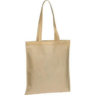 Non Woven Tasche mit langen Henkeln GIANLUCA, beige
