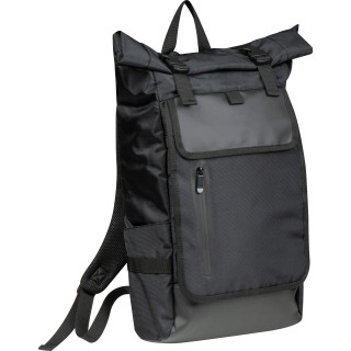 Laptoprucksack FLORA, schwarz