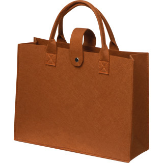 RPET Filztasche, braun