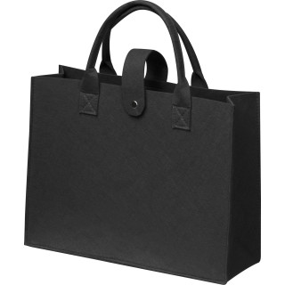 RPET Filztasche ULRICH, schwarz