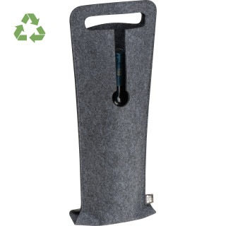 Filztasche für Flaschen, anthrazit