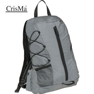 CrisMa reflektierender Rucksack, grau