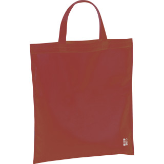 Einkaufstasche aus recyceltem Non Woven, burgund