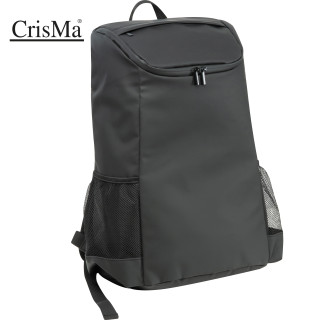 CrisMa Rucksack aus Kunstleder, schwarz