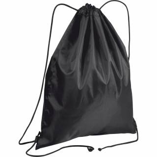 Gymbag aus Polyester, schwarz