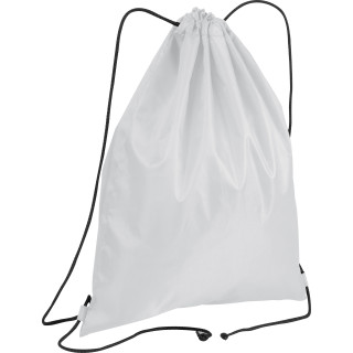Gymbag aus Polyester, weiss