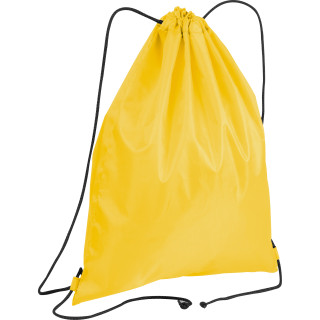 Gymbag aus Polyester TOM, gelb