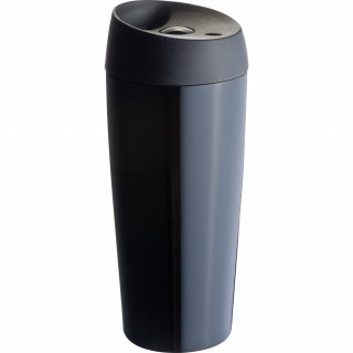 Vakuum Isolierbecher aus Edelstahl, 400ml, schwarz