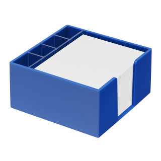 Zettelbox "Lambda" mit Köcher, blau