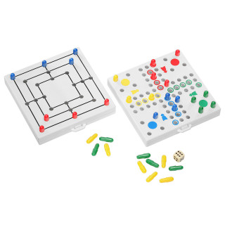 Reisespiel "Duo", weiß