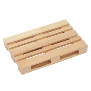 Untersetzer Holz "Palette", beige