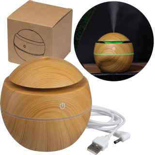Luftbefeuchter mit LED, braun
