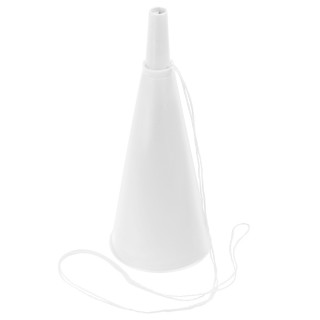 Fan-Horn, weiß, weiß