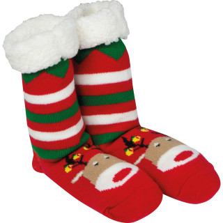 Weihnachtssocken, mehrfarbig