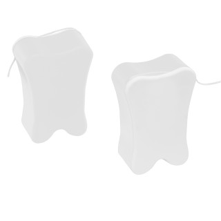 Zahnseide, weiß, weiß