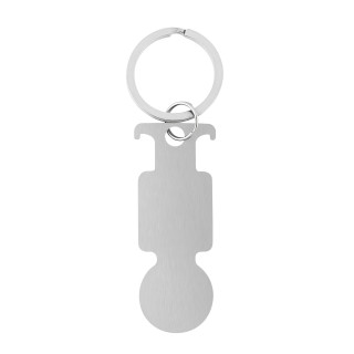 Metmaxx® EK-Schlüsselanhänger "MyHeinzelmann", silber