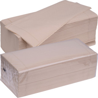 Kosmetiktücher aus Bambusfasern MATYLDA, beige
