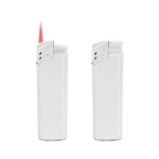 Elektronik-Feuerzeug "Turbo 1", weiß