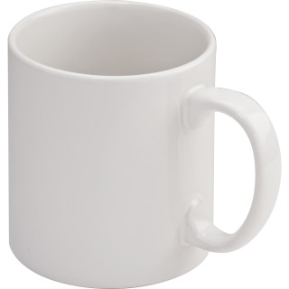 Keramiktasse Bangalore, weiss