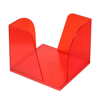 Zettelbox "Gamma", gefrostet rot