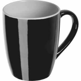 Tasse aus Keramik, 300ml, schwarz