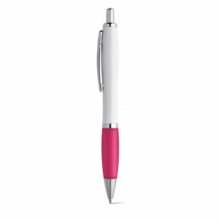 MOVE BK. Kugelschreiber mit Clip und Metall Applikationen, rosa
