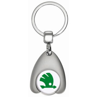 Metmaxx® EK-Schlüsselanhänger "ItsMyBrand", silber