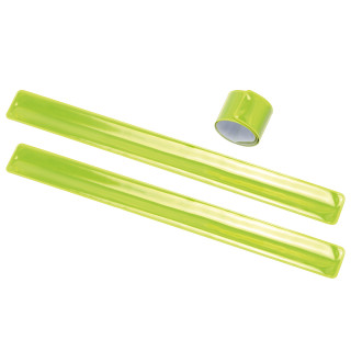 Klackarmband, neongelb