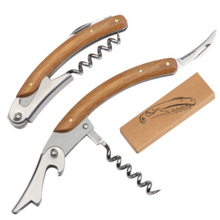 Kellnermesser Bambus, beige