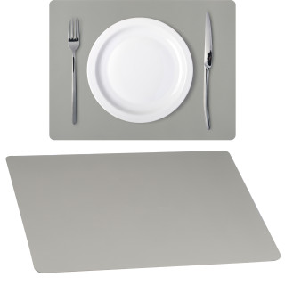 PVC Tischunterlage, grau