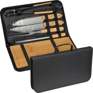 BBQ Set TIBERIO, beige
